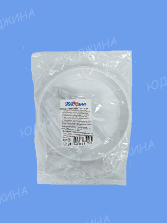 Набор "Пикник/6"(вилка,тарелка 205,стак. 0,2л) 6шт/24уп