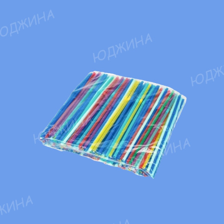 Соломка цветная  (50шт/40уп)