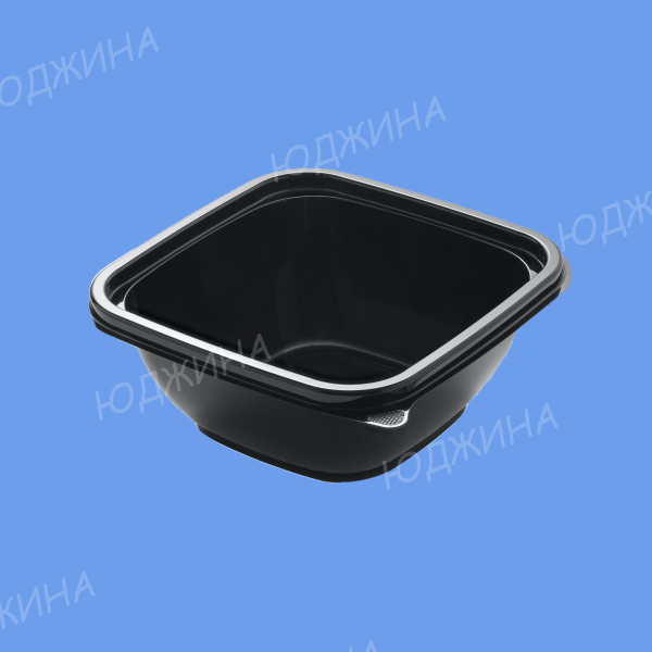 У-Ю/Контейнер С-12/12-375 черный ПЭТ (1000)