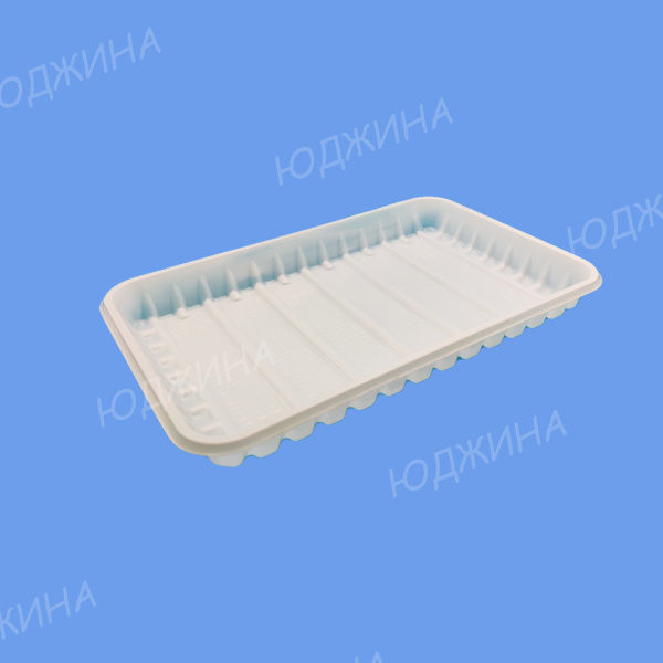 Лоток 0,5кг №2 Фопос БЕЛЫЙ PP (2000шт/100)