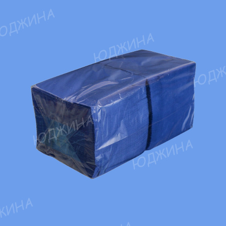 БИГ ПАК салфетка 24*24 СИНЯЯ 1-сл ( 400л*6у)