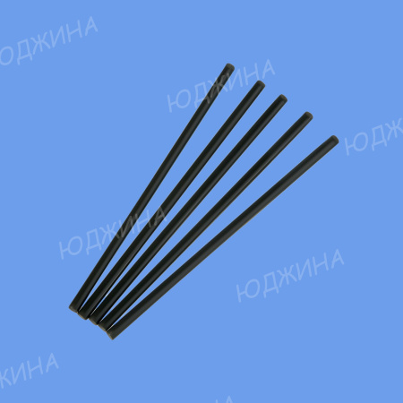 Трубочка для коктеля 7*210мм  прямая Черная  (32уп./250/8000)