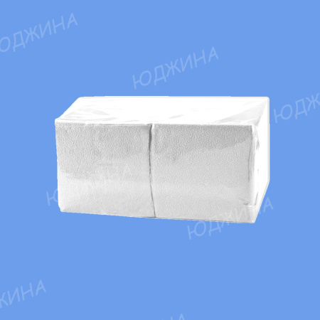 ЮГ/Салфетка "БИГ ПАК"  24*24 белая "ЭКСКЛЮЗИВ ЛЮКС" 1-сл (8уп*400л)